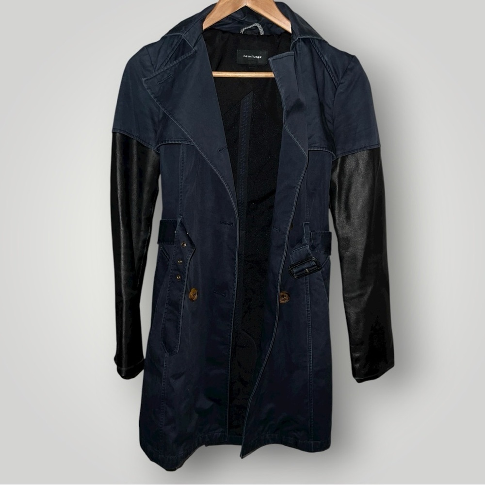 Mackage Women’s Trench Coat – Size XXS - Picture 2 of 3